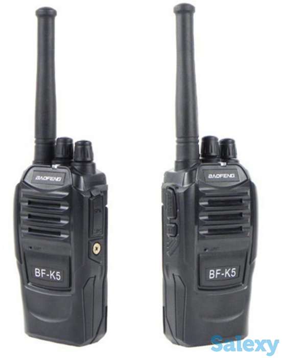 Продам комплект из двух носимых UHF раций/радиостанций, 3W, Baofeng BF-K5, фотография 1