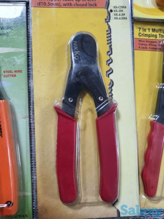 Кусачки и стриппер для зачистки кабеля проводов Тайвань, фотография 3