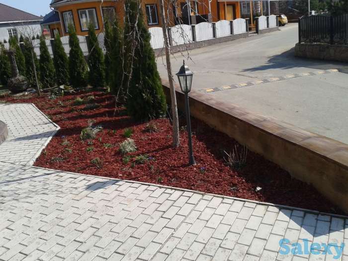 Мульча кора сосновая большая упаковка 60 литров, фотография 3