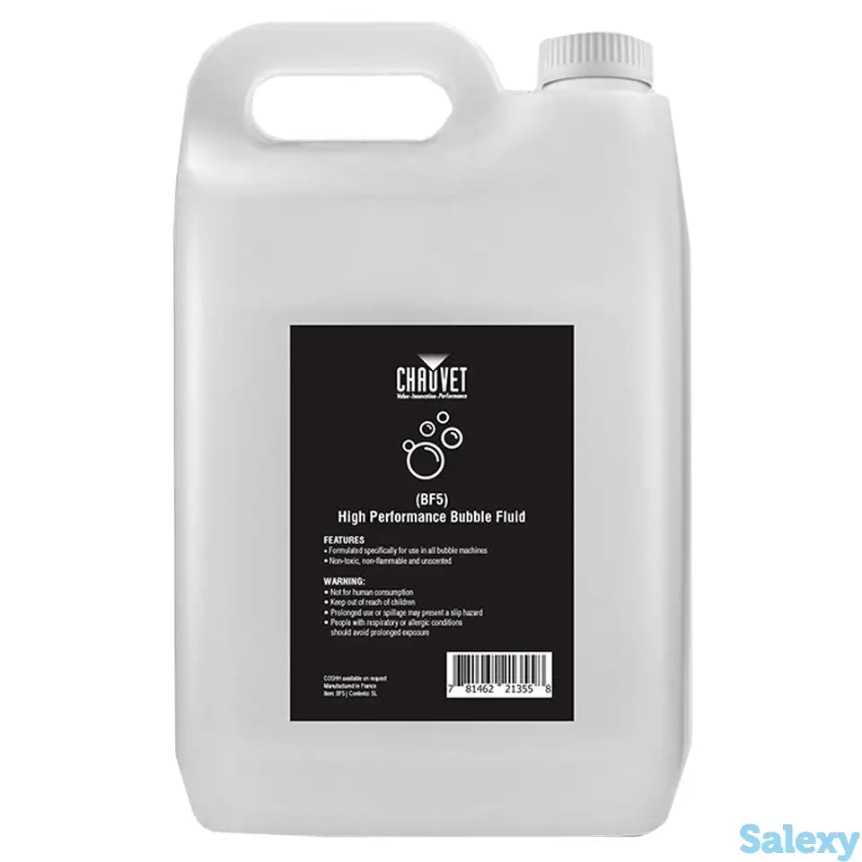 Жидкость для мыльных пузырей chauvet bf5, фотография 1