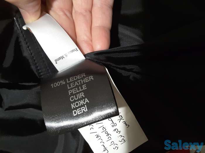 Продам куртку демисезонную Franco Di Marco с кожаными вставками, фотография 10