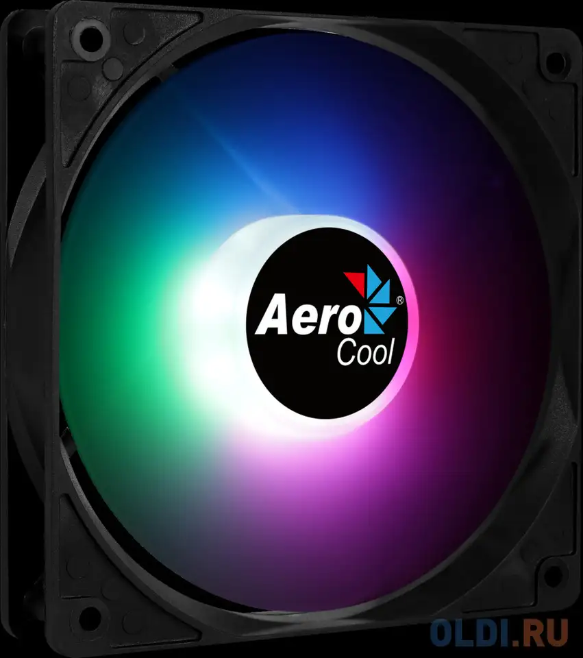 Вентилятор aerocool frost 12, fixed rgb led, 120x120x25мм, 1000 об./мин., разъем, фотография 1