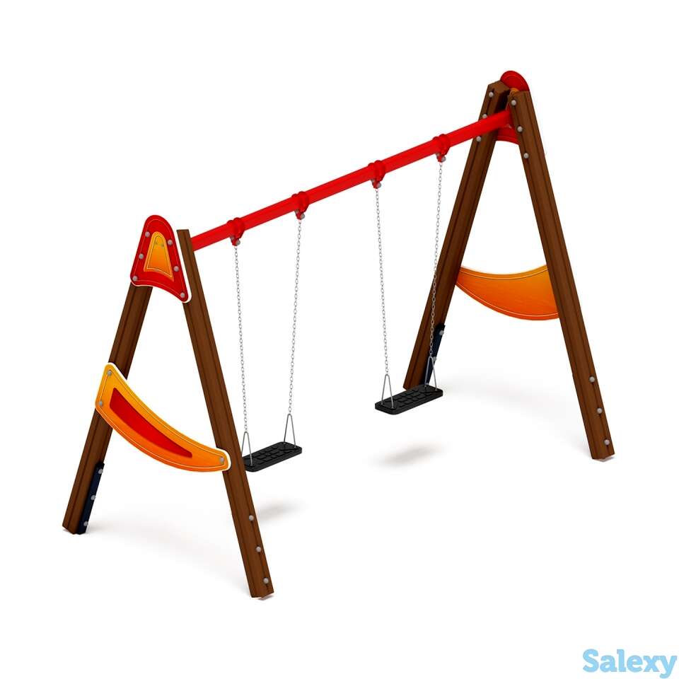 Качели уличные д2 ио 12.д.03.03.01-п, фотография 1