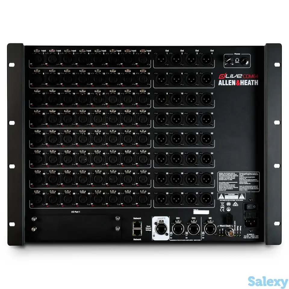 Стейдж-бокс allen & heath dlive cdm64 mixrack, фотография 1
