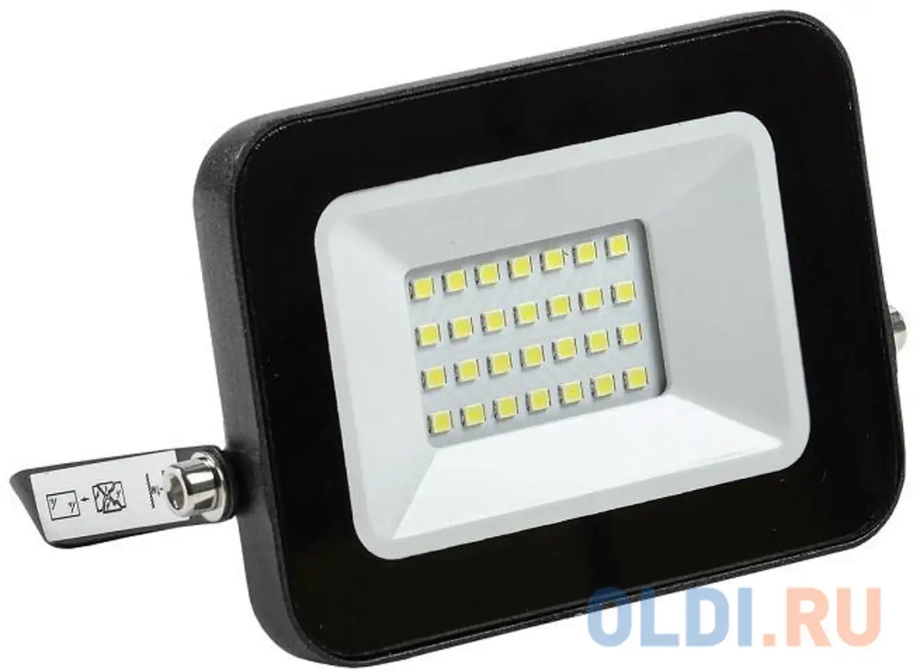 Iek lpdo601-20-40-k02 прожектор сдо 06-20 светодиодный черный ip65 4000 k iek, фотография 1