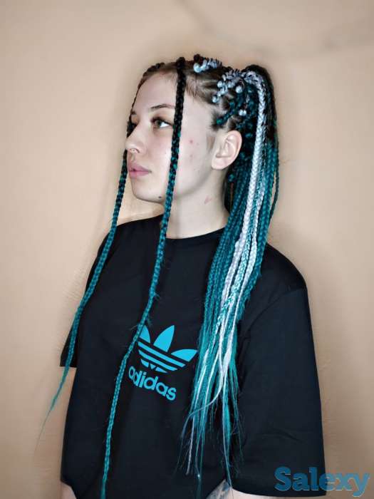 Профессиональное плетение афрокосичек, фотография 11