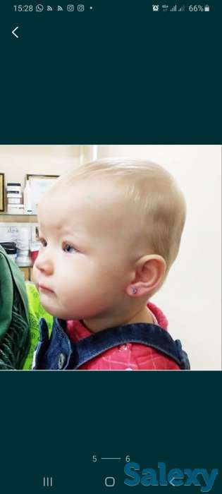 Прокол ушей на выезд Астана, фотография 1