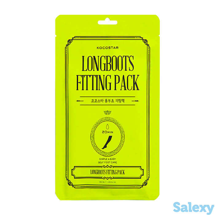 Маска для ног kocostar long boots fitting pack, фотография 1