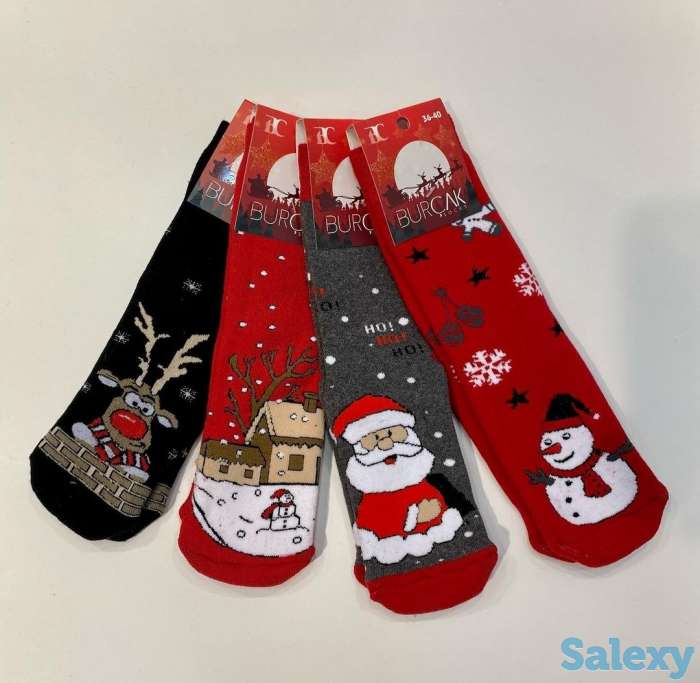 Носки женские (махровые, термо) Турция и Корея, фотография 5