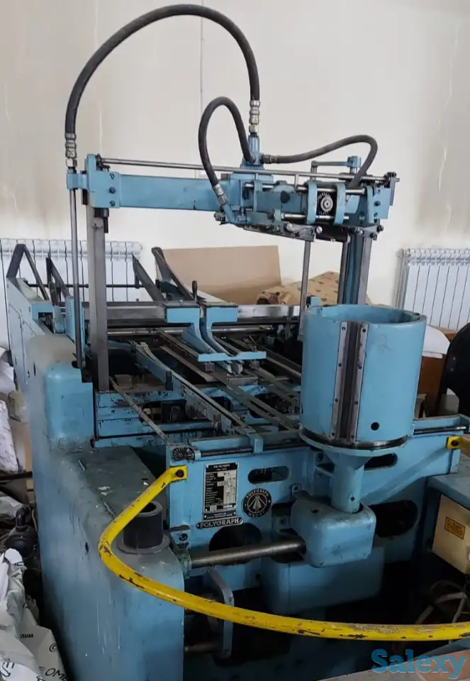 Машина для вставки книжных блоков VEB Polygraph Wegra BE 22, фотография 1