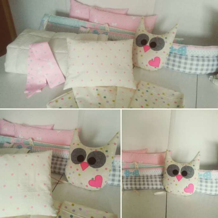 Бортики в детскую кроватку, комплект в манеж пошив под заказ, фотография 2