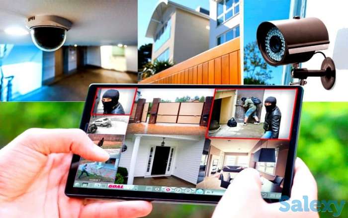 Монтаж систем видеонаблюдения, фотография 1