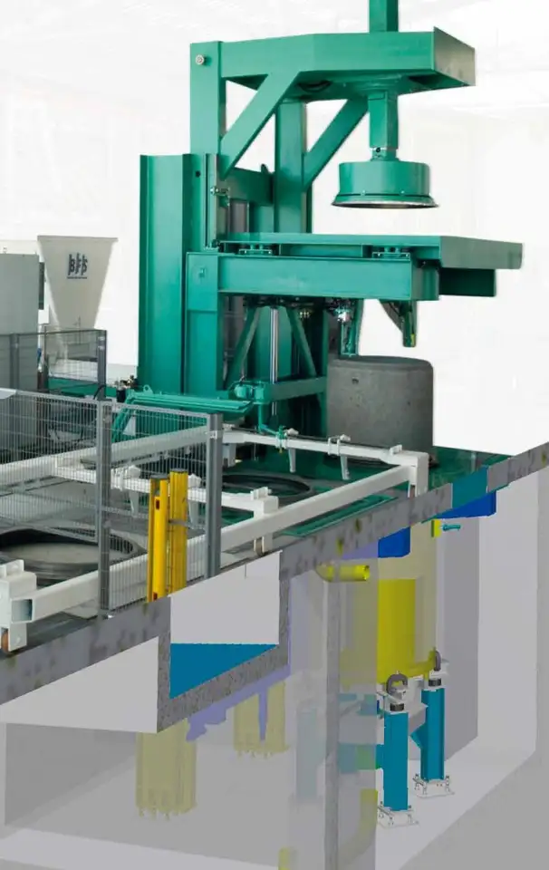 Оборудование для производства бетонных труб. ATLANTIC BFS, фотография 5