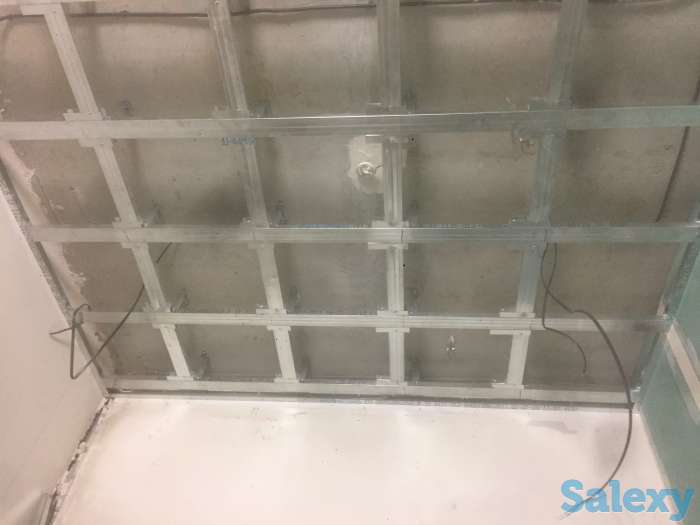 Монтаж конструкций из гипсокартона (ГКЛ) профессионально, фотография 7