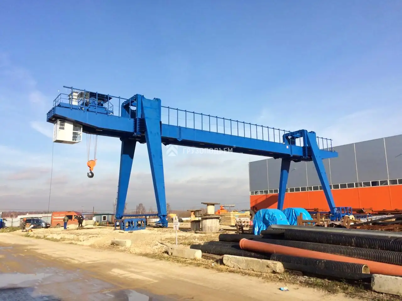 Козловой кран двухбалочный от Power Crane, фотография 7