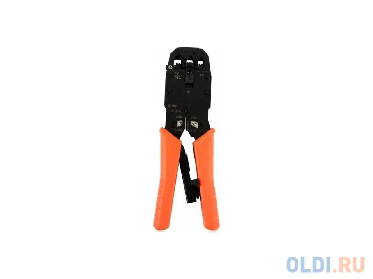 Клещи обжимные lanmaster twt-cri-468r 4p 6p 8p ratchet type ht-2008r, фотография 1