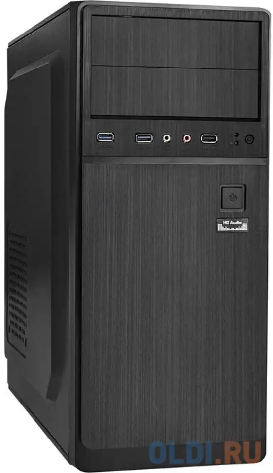 Корпус atx exegate ex287143rus 450 вт чёрный, фотография 1
