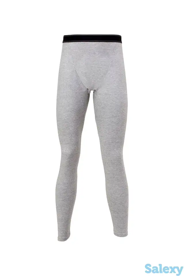 Термобрюки goldwin men long pants white, фотография 3