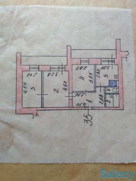Продажа 3-х комнатной квартиры, фотография 1