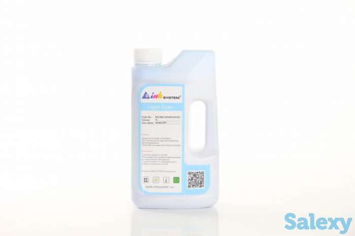 Чернила light cyan 1000 мл. ультрахромные (южная корея) для epson pro 10600, фотография 2