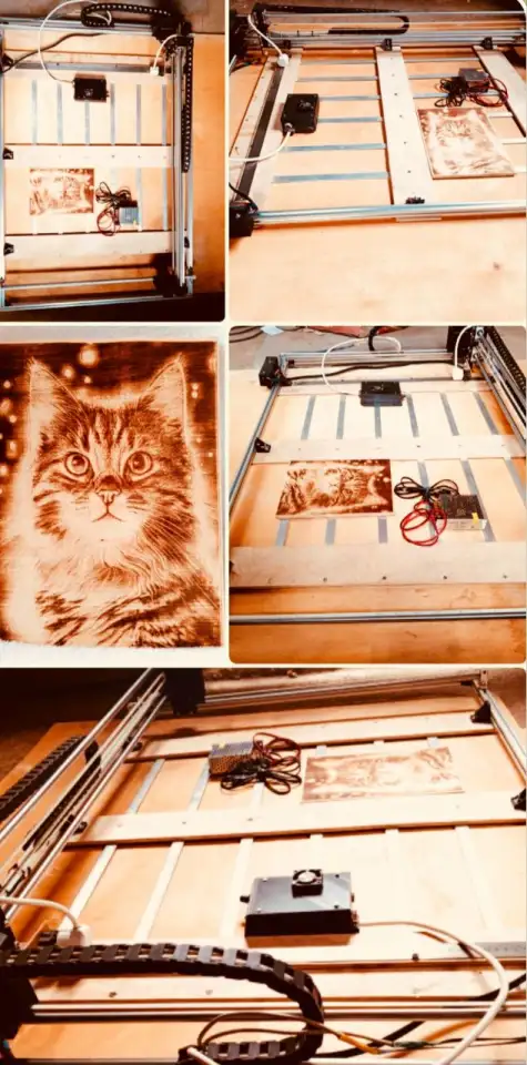 ЧПУ станок выжигатель, фотография 1