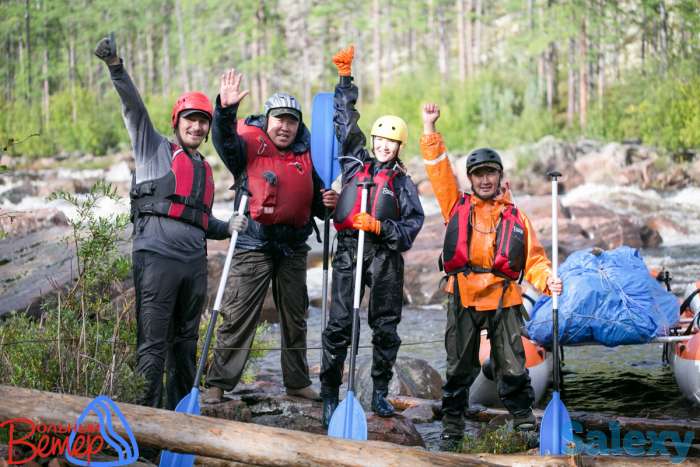 Весло вольный ветер катамаранное 2 части 175см, фотография 4