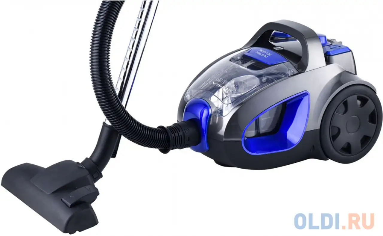 Пылесос supra vcs-2450 сухая уборка синий/черный, фотография 1