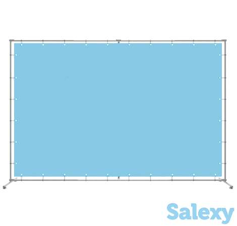 ПРЕСС СТЕНА, каркас, СТОЙКА для БАННЕРА, СКАМЕЙКА для фотозоны, баннера, регулируемая рама, фотография 2