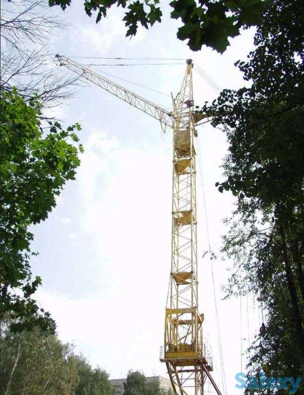 Башенный кран кб-405-1а, фотография 1