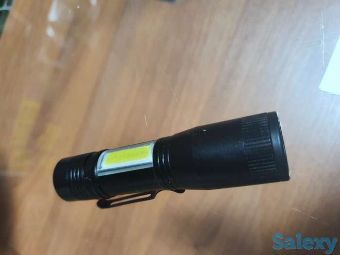Фонарик небольшой железо металлический супер качество, фотография 1