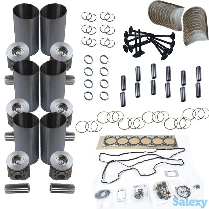 Поршень, гильза, на любые Экскаватор Бульдозер  DOOSAN SHANTUI HITACHI HIDROMEK, фотография 4