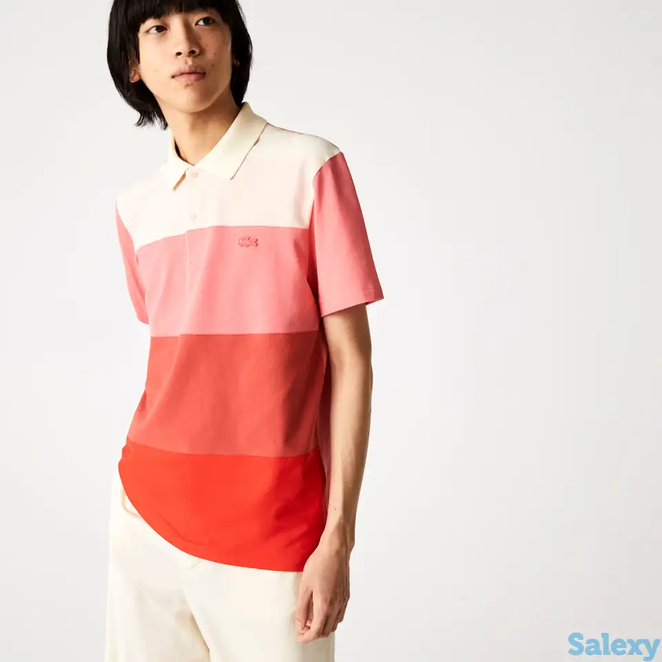 Мужское поло lacoste regular fit, фотография 1