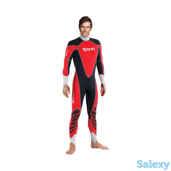 Гидрокостюм mares pro photo, лайкра, монокостюм, унисекс - черно-белый, фотография 2