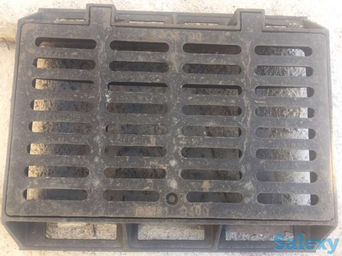 Дождеприемники чугунные тип С шарнир в Алматы, фотография 1