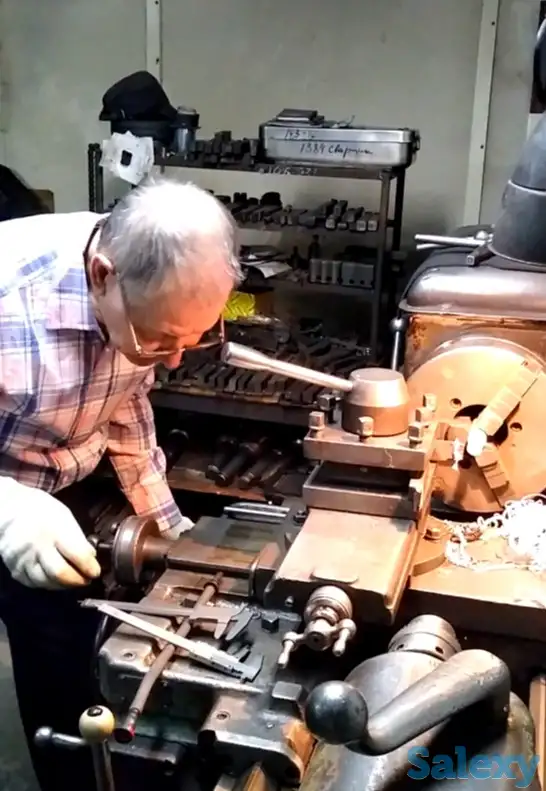 Токарный цех, мастерская по производству токарных работ, токарный бизнес, фотография 2