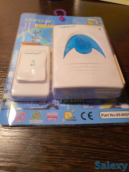 Электрический беспроводной звонок, фотография 5