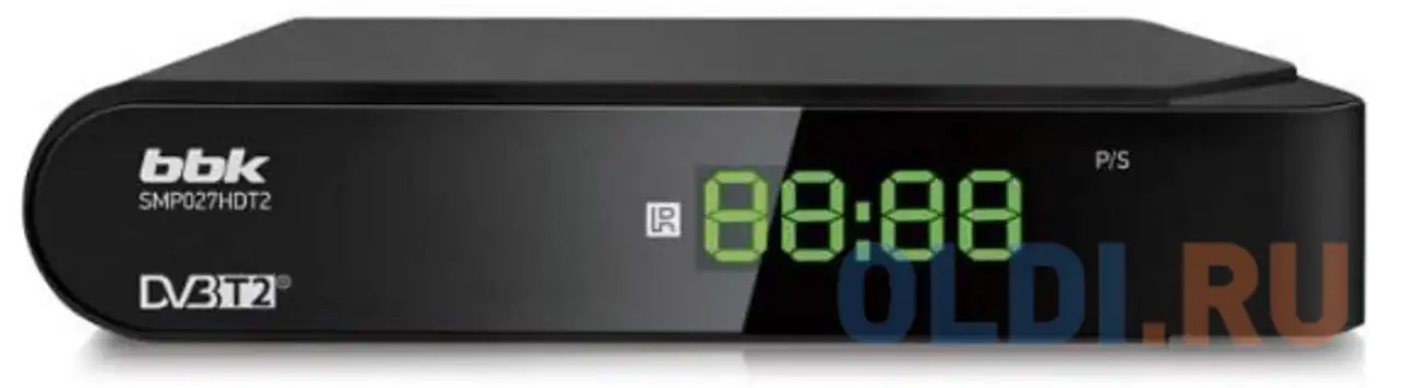 Ресивер dvb-t2 bbk smp027hdt2 черный, фотография 1