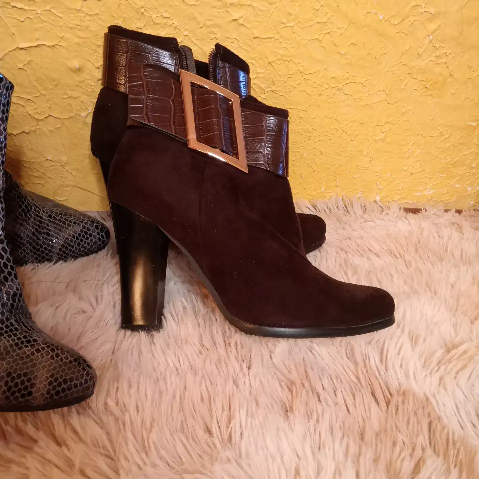 Сапоги ,ботинки , ботильоны,ботфорты весна ,акция, фотография 3