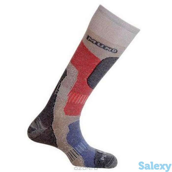 Носки mund skiing primaloft черные, фотография 1