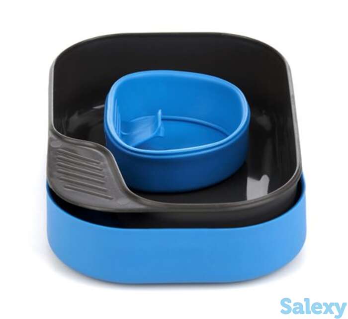 Набор посуды wildo camp-a-box basic light blue, фотография 1