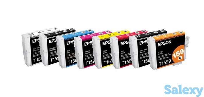 Комплект оригинальных картриджей для epson stylus photo r2000, фотография 1