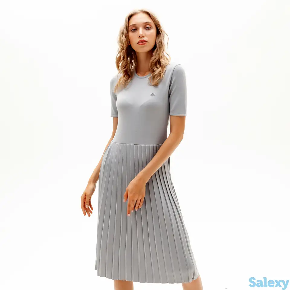 Женское платье lacoste с круглым вырезом, фотография 1