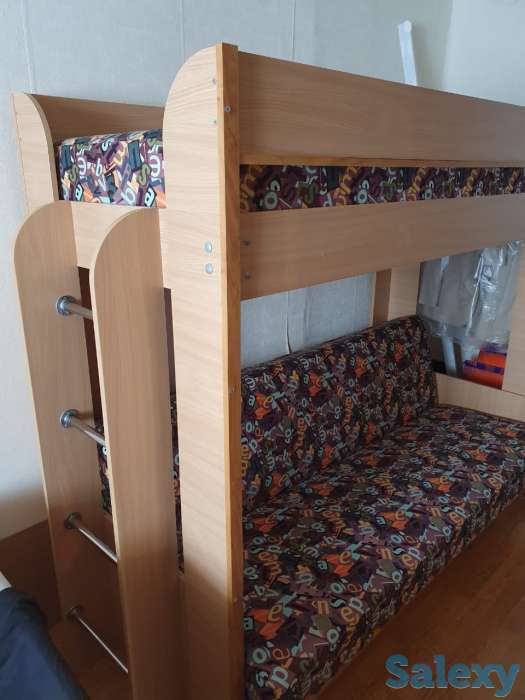 Продается двухъярусная кровать с диваном, фотография 4