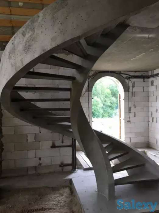 Изготовление и заливка бетонных лестниц, фотография 5