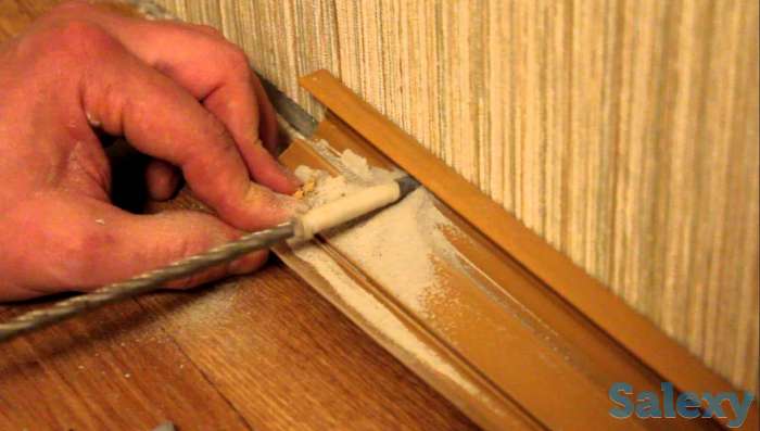    Укладка плинтусов, фотография 3