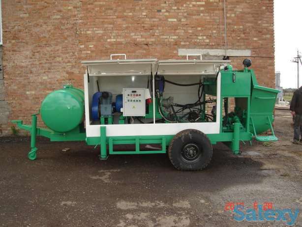 Продается Новый Бетононасос Стационарный от 5 до 100м3/час, фотография 1