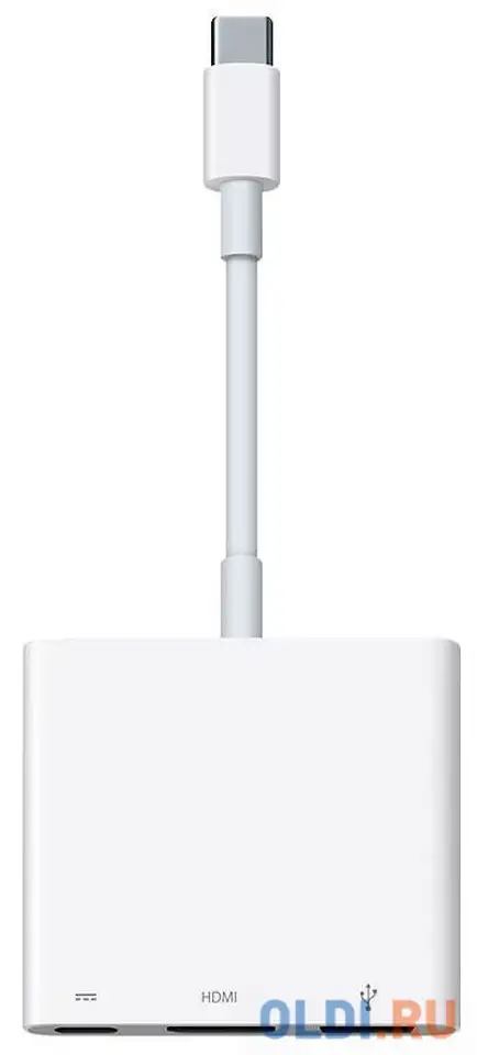 Адаптер type-c apple muf82zm/a круглый белый, фотография 1