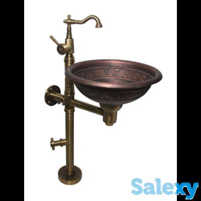 Магазин Профессионального Сантехника Смеситель PICKS LZ10108AAB на ножках с раковиной в сборе, фотография 1