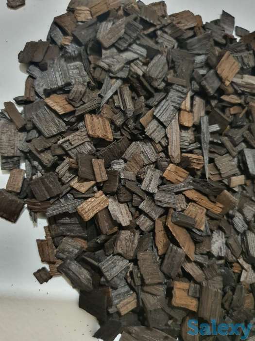 Щепа Кавказского дуба, Чипсы дубовые Сады Алтая сильный обжиг, фотография 1