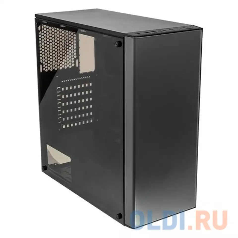 Корпус atx accord jp-vi без бп чёрный, фотография 1